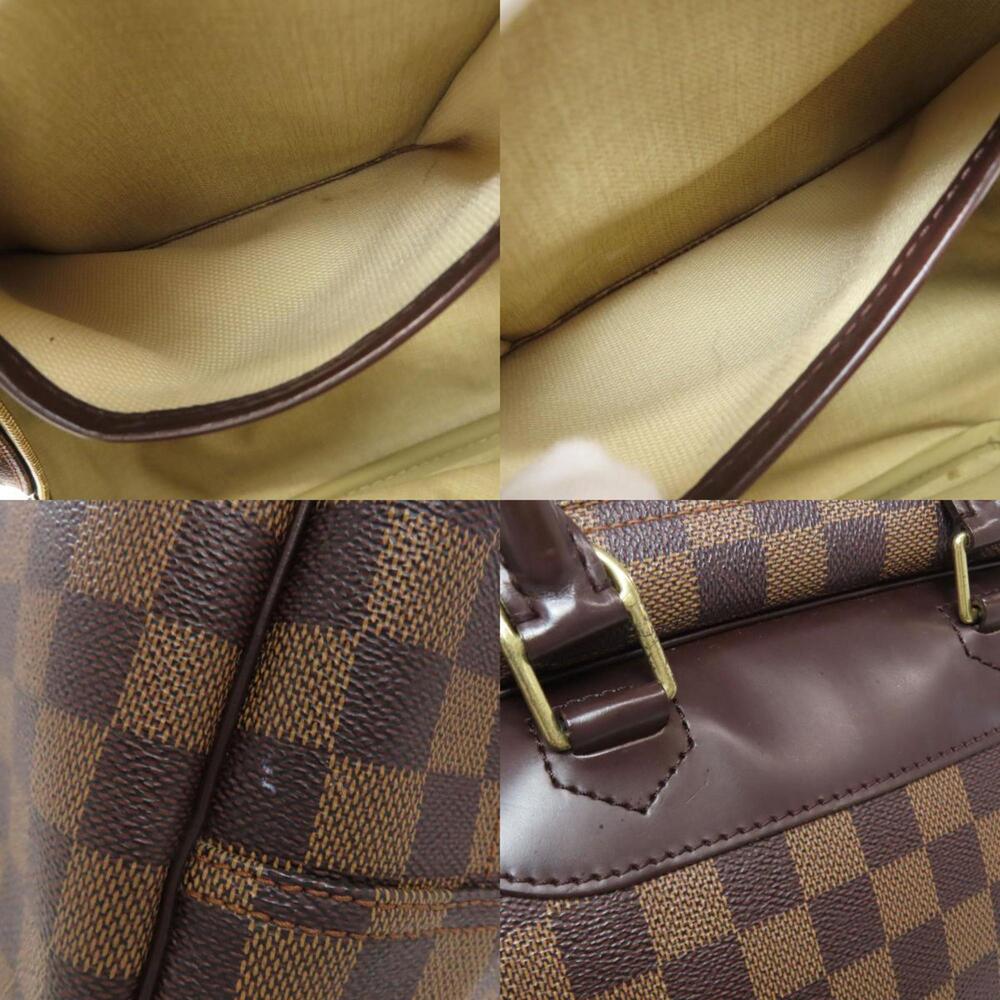 LOUIS VUITTON Brown Damier Canvas Deauville Tote Bag - Picture 7 of 11